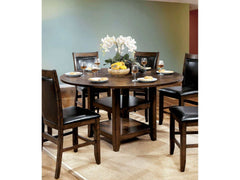 Meagan II Brown Cherry Counter Height Dining Table - Ornate Home
