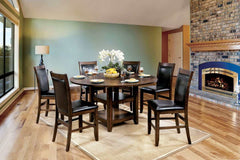 Meagan II Brown Cherry Counter Height Dining Table - Ornate Home