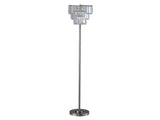 Meg Clear Floor Lamp - Ornate Home