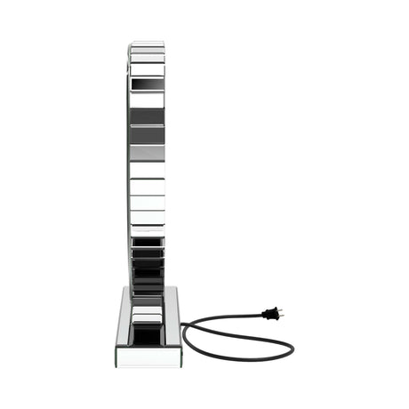 Melia Silver Heart Shape Table Mirror - Ornate Home