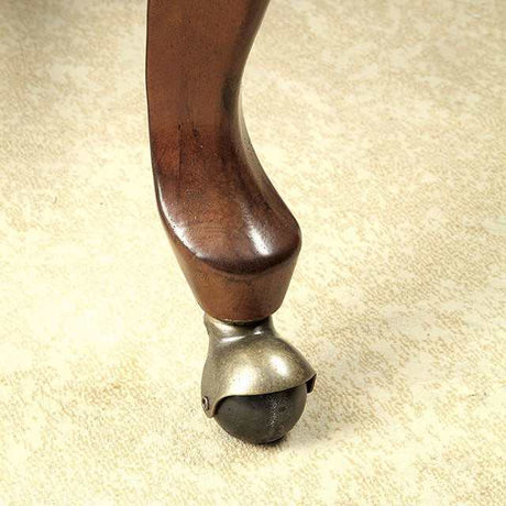 Melina Brown Cherry/Black Arm Chair - Ornate Home