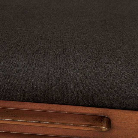 Melina Brown Cherry/Black Arm Chair - Ornate Home