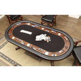 Melina Brown Cherry Game Table - Ornate Home
