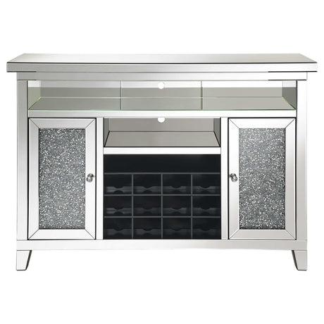 Melinda Mirror Bar Cabinet - Ornate Home