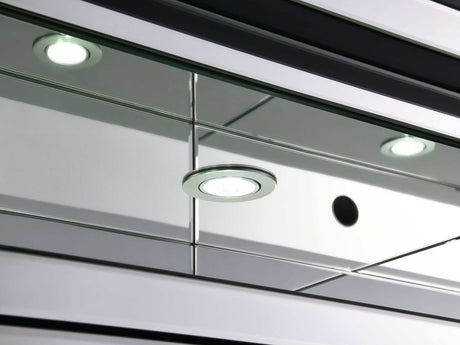 Melinda Mirror Bar Cabinet - Ornate Home