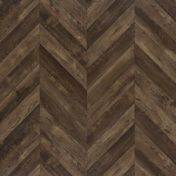 Mendoza Rustic Oak Herringbone Bar Cabinet - Ornate Home