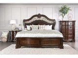 Menodora Brown Cherry Dresser - Ornate Home