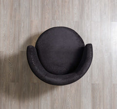 Michelle Black Velvet Chair - Ornate Home