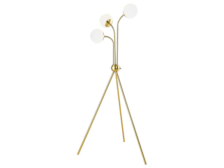 Miley Gold Floor Lamp - Ornate Home
