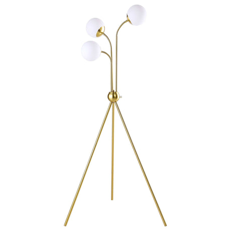 Miley Gold Floor Lamp - Ornate Home