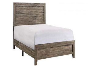 Millie Brown Twin Panel Bed - Ornate Home