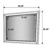 Miranda Black California King Bed 4 Pc Set - Ornate Home