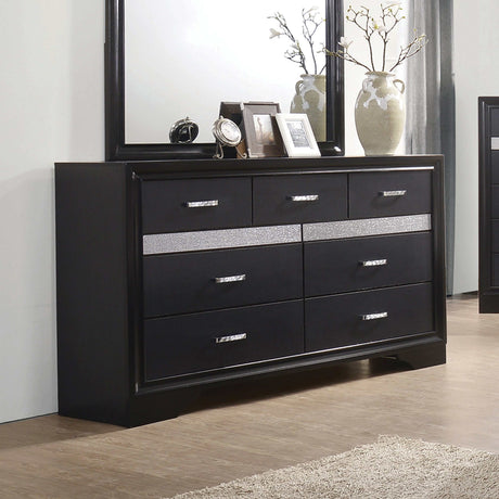 Miranda Black Dresser - Ornate Home