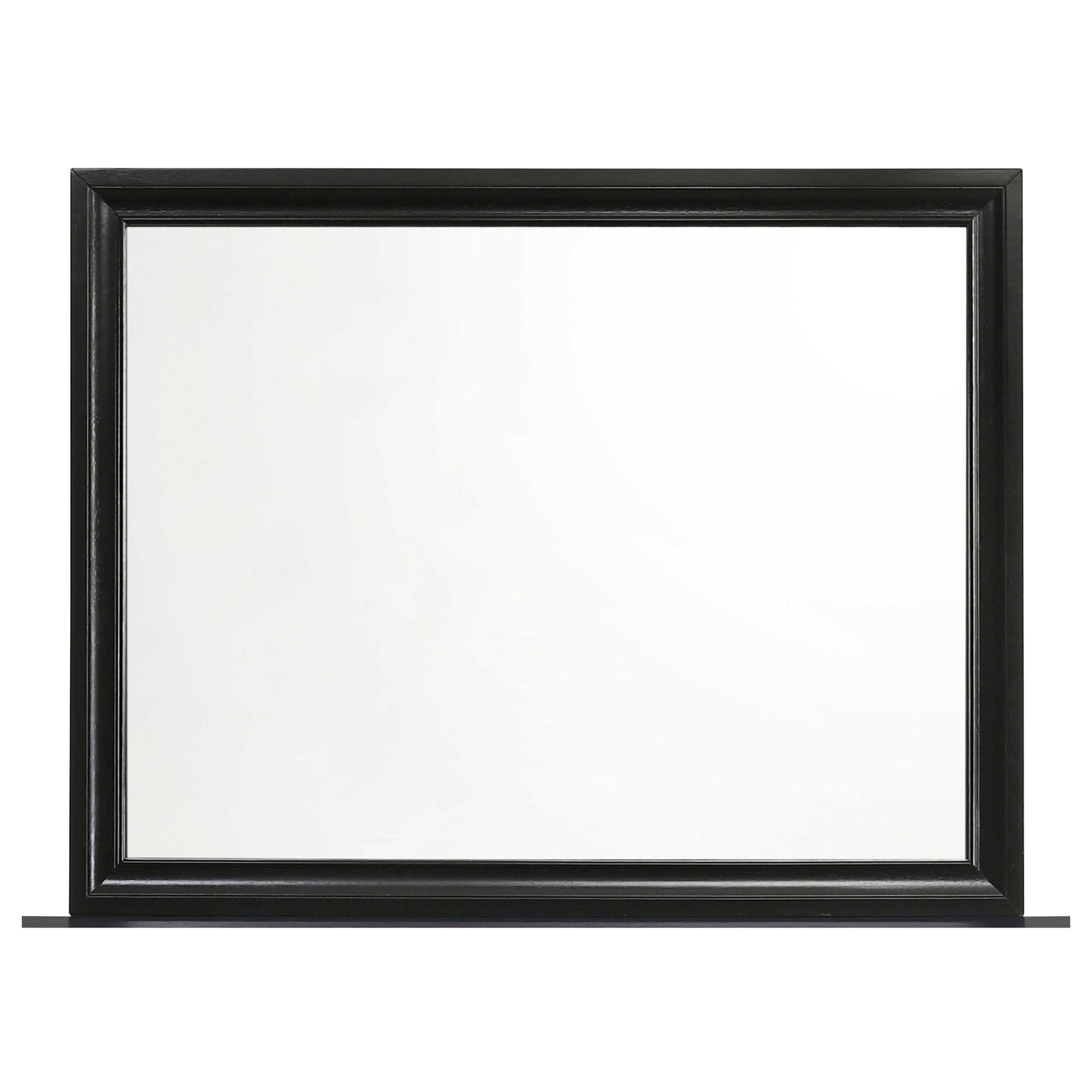 Miranda Black Eastern King Bed 4 Pc Set - Ornate Home