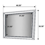 Miranda Black Eastern King Bed 4 Pc Set - Ornate Home