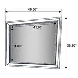 Miranda Black Eastern King Bed 5 Pc Set - Ornate Home