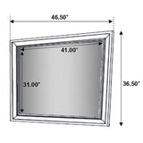 Miranda Black Queen Bed 5 Pc Set - Ornate Home