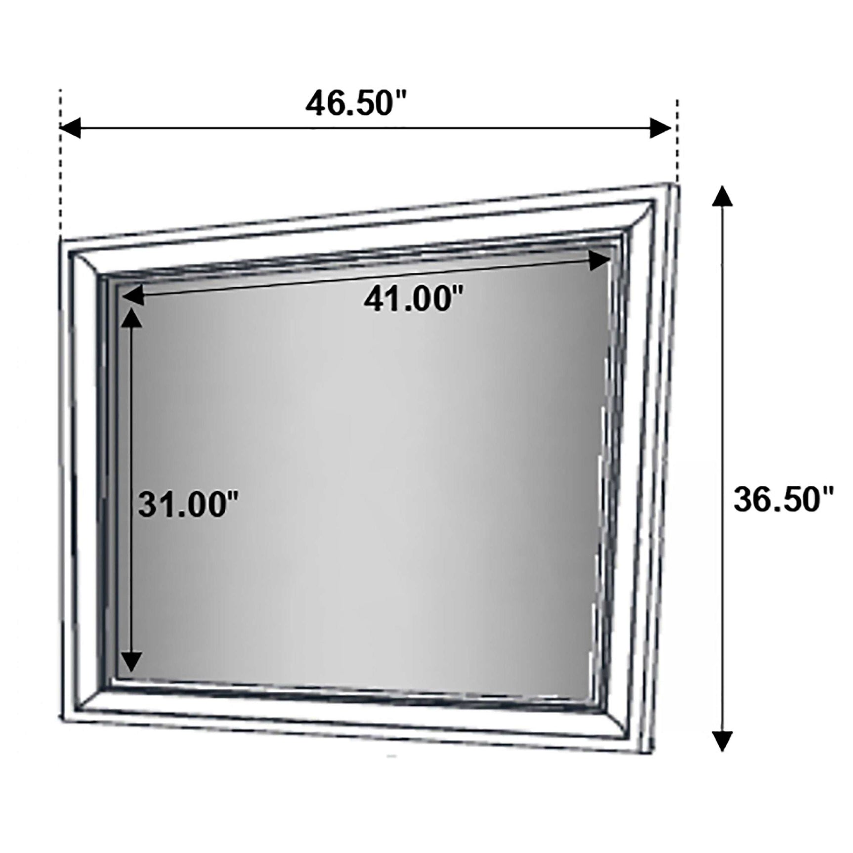 Miranda Black Queen Bed 5 Pc Set - Ornate Home