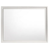 Miranda White California King Bed 4 Pc Set - Ornate Home