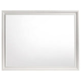 Miranda White California King Bed 5 Pc Set - Ornate Home