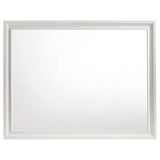 Miranda White Eastern King Bed 4 Pc Set - Ornate Home