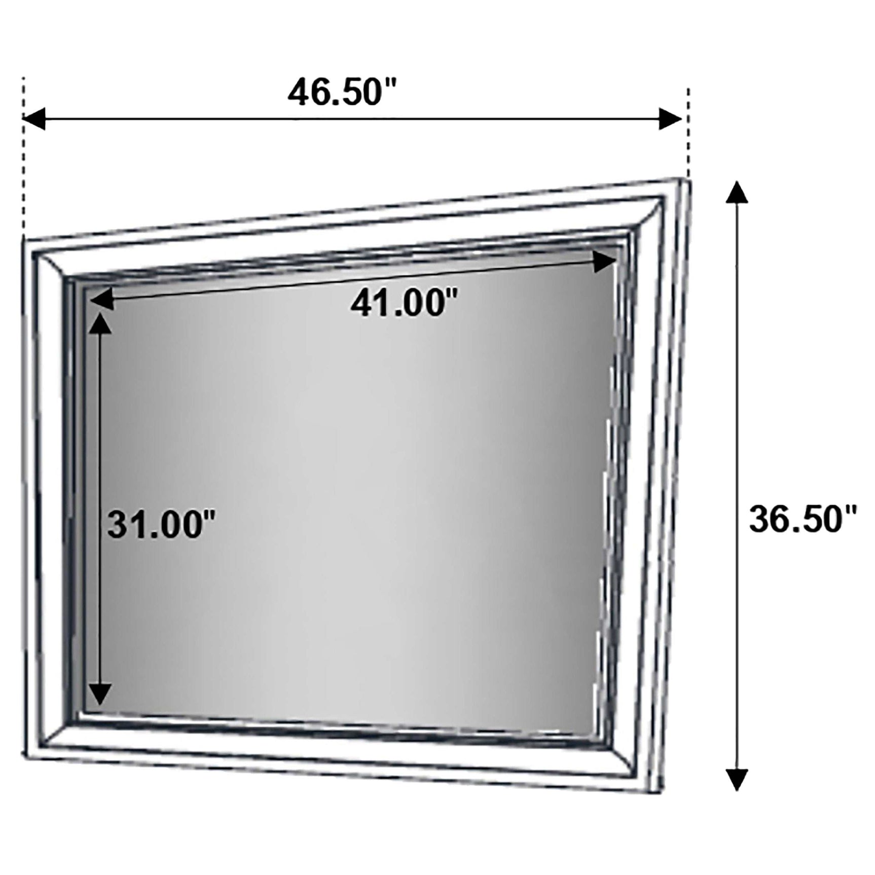 Miranda White Eastern King Bed 5 Pc Set - Ornate Home