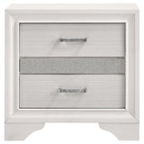 Miranda White Full Bed 5 Pc Set - Ornate Home