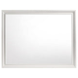 Miranda White Queen Bed 5 Pc Set - Ornate Home