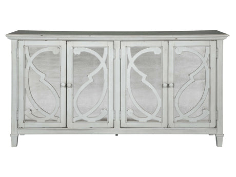 Mirimyn Off White Accent Cabinet w/ 4 Door - Ornate Home