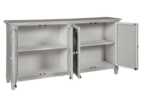 Mirimyn Off White Accent Cabinet w/ 4 Door - Ornate Home