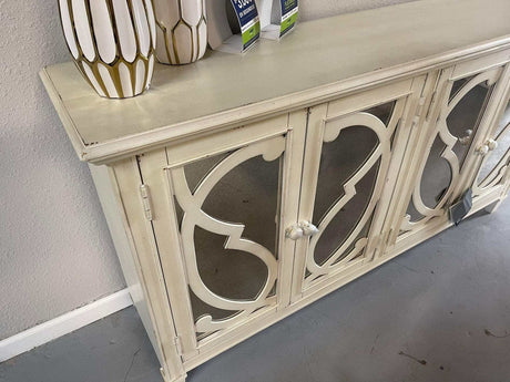 Mirimyn Off White Accent Cabinet w/ 4 Door - Ornate Home