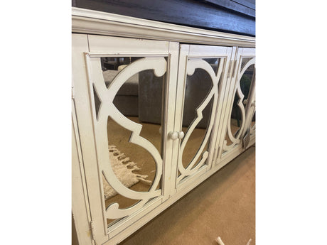 Mirimyn Off White Accent Cabinet w/ 4 Door - Ornate Home