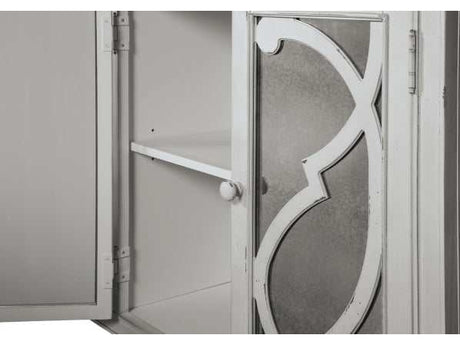 Mirimyn Off White Accent Cabinet w/ 4 Door - Ornate Home