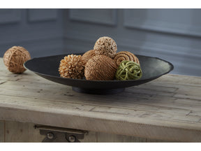 Moises Antique Brown Bowl - Ornate Home