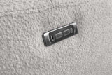 Morcote Light Gray Power Reclining Sofa - Ornate Home