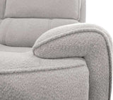 Morcote Light Gray Power Reclining Sofa - Ornate Home