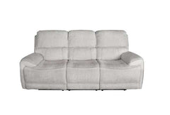 Morcote Light Gray Power Reclining Sofa - Ornate Home