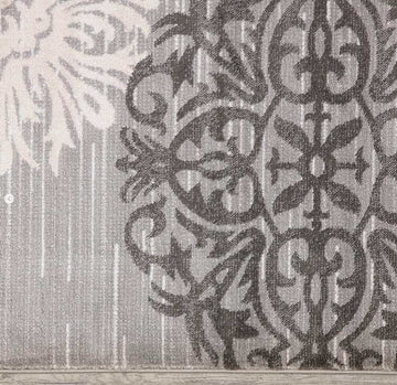 Murcia Gray Area Medium Rug 5'3" x 7'2" - Ornate Home