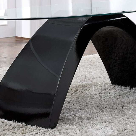 Nahara Black Coffee Table - Ornate Home