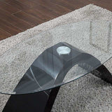 Nahara Black Coffee Table - Ornate Home
