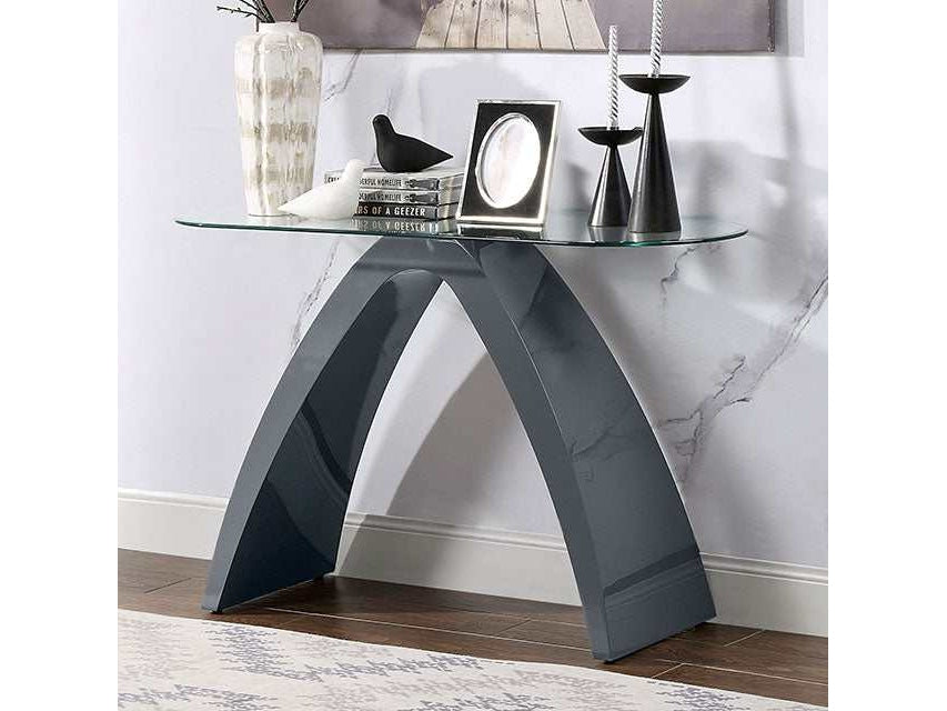 Nahara Gray Sofa Table - Ornate Home