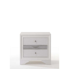 Naima White 4pc Queen Bedroom Set - Ornate Home