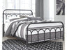Nashburg Queen Metal Bed - Ornate Home