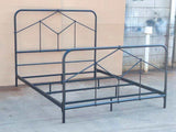 Nashburg Queen Metal Bed - Ornate Home