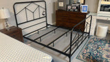 Nashburg Queen Metal Bed - Ornate Home