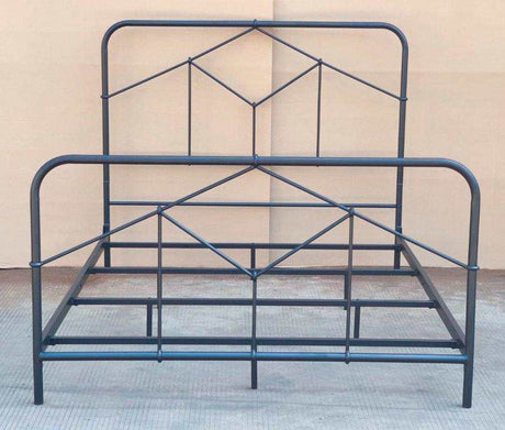 Nashburg Queen Metal Bed - Ornate Home