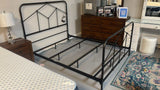 Nashburg Queen Metal Bed - Ornate Home