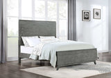 Nathan Grey Eastern King Bed - Ornate Home