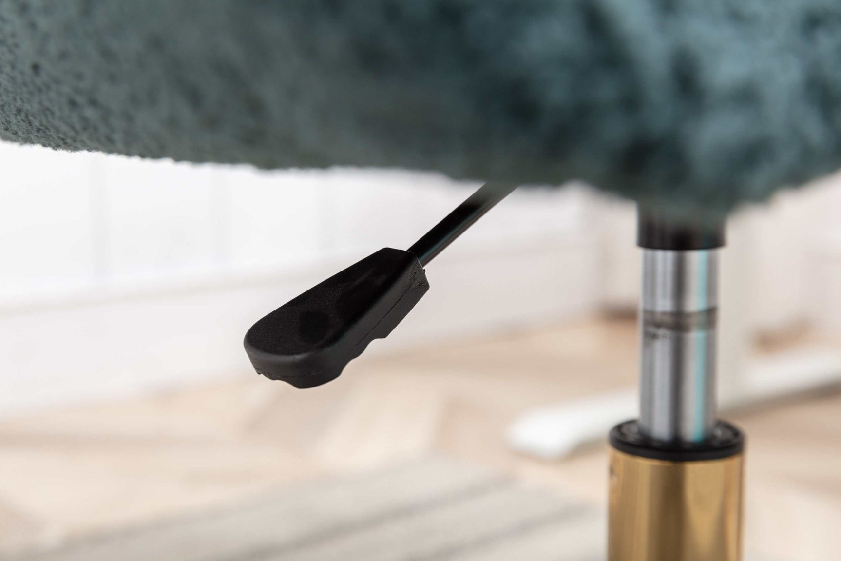 Naval Modern Teddy  Adjustable Height 360 Revolving  Wheel ,Green - Ornate Home