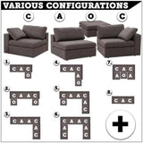 Naveen Beige Modular Sectional Sofa PreSets - Ornate Home
